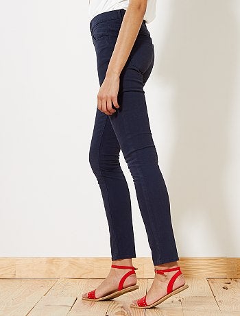 Calças com corte slim - Kiabi