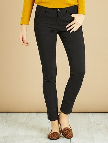 Calças com corte slim - Kiabi