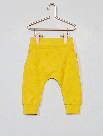 Calças com desenho geométrico - Kiabi