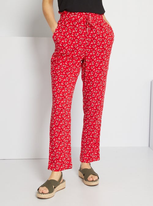 Calças com estampado fantasia - Kiabi