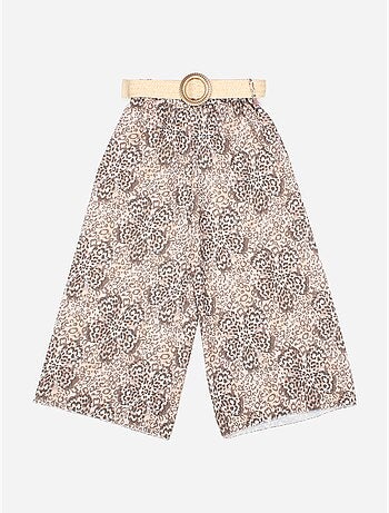 Calças com fivela dourada - Kids Star
