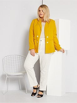 Calças com linho - Kiabi