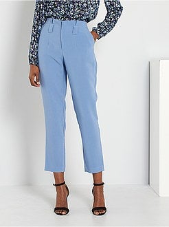 Calças com pinças - Kiabi