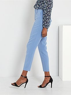 Calças com pinças - Kiabi