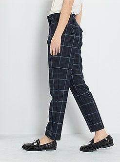 Calças com pinças - Kiabi