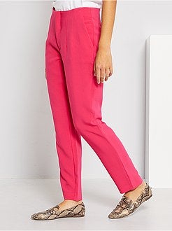 Calças com pinças - Kiabi