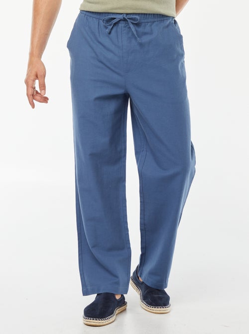 Calças com vários bolsos - Kiabi