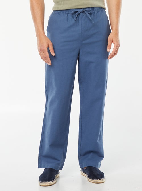 Calças com vários bolsos - Kiabi