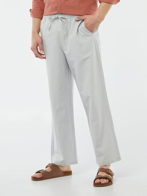 Calças com vários bolsos - Kiabi