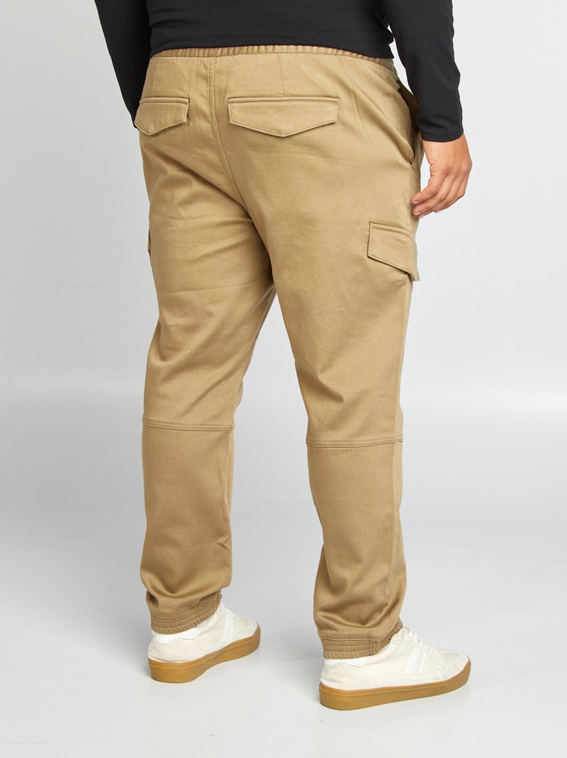 Calças com vários bolsos VERDE - Kiabi