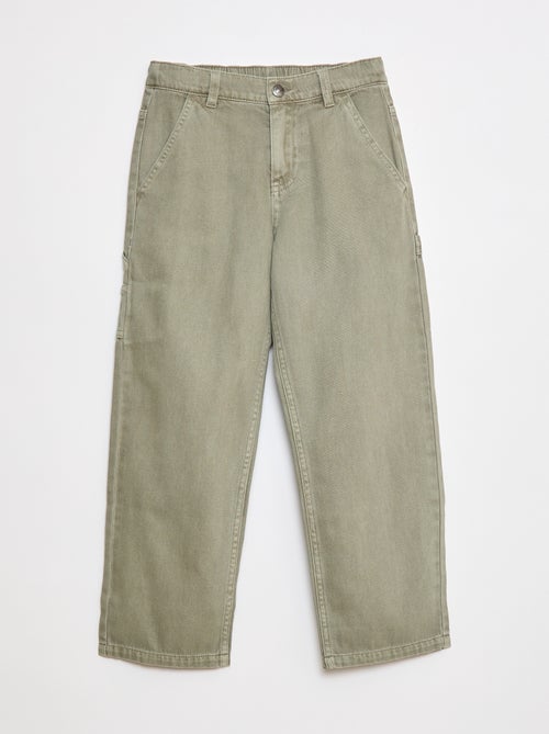 Calças com vários bolsos - Kiabi Calças com vários bolsos - Kiabi