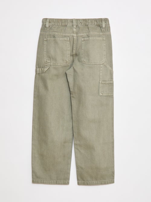 Calças com vários bolsos - Kiabi Calças com vários bolsos - Kiabi
