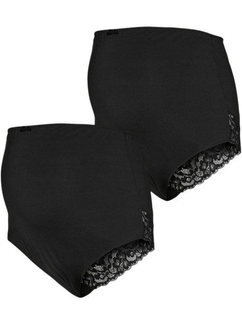 Calças Culotte de Gravidez Pretas Mamalicious - Kiabi Calças Culotte de Gravidez Pretas Mamalicious - Kiabi