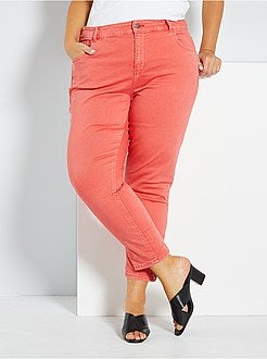 Calças curtas com botões - Kiabi