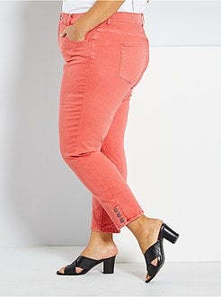 Calças curtas com botões - Kiabi