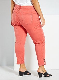 Calças curtas com botões - Kiabi