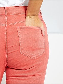 Calças curtas com botões - Kiabi