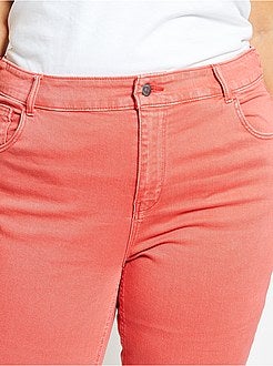 Calças curtas com botões - Kiabi