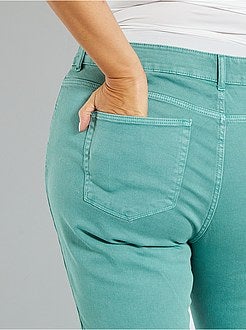 Calças curtas com botões - Kiabi