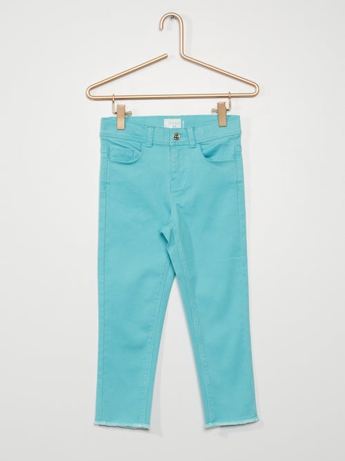 Calças curtas skinny - Kiabi