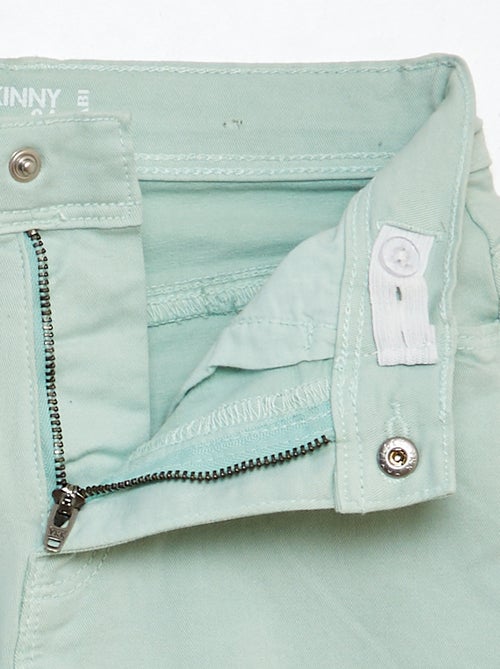 Calças curtas skinny - Kiabi