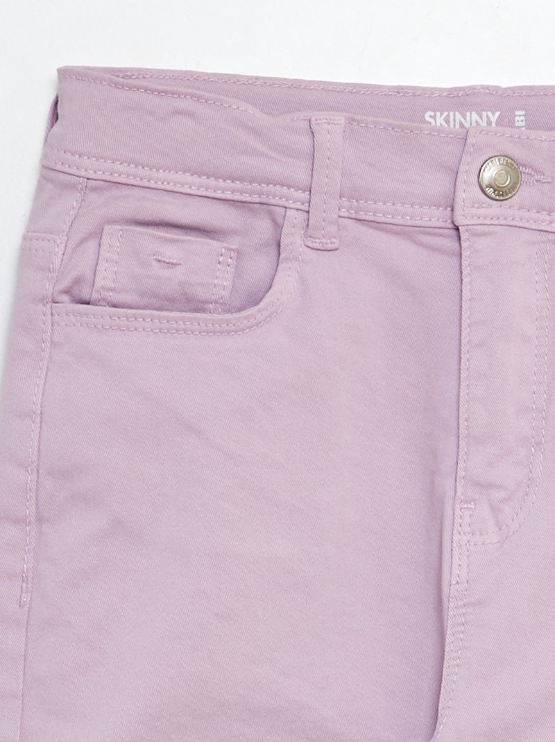 Calças curtas skinny VIOLETA - Kiabi