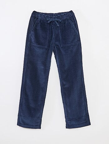 Calças de bombazine