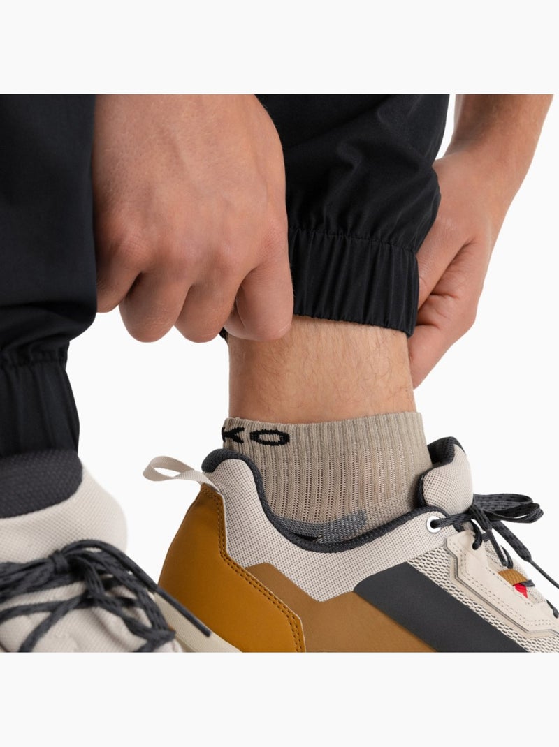 Calças de caminhada convertíveis para homem Preto - Kiabi
