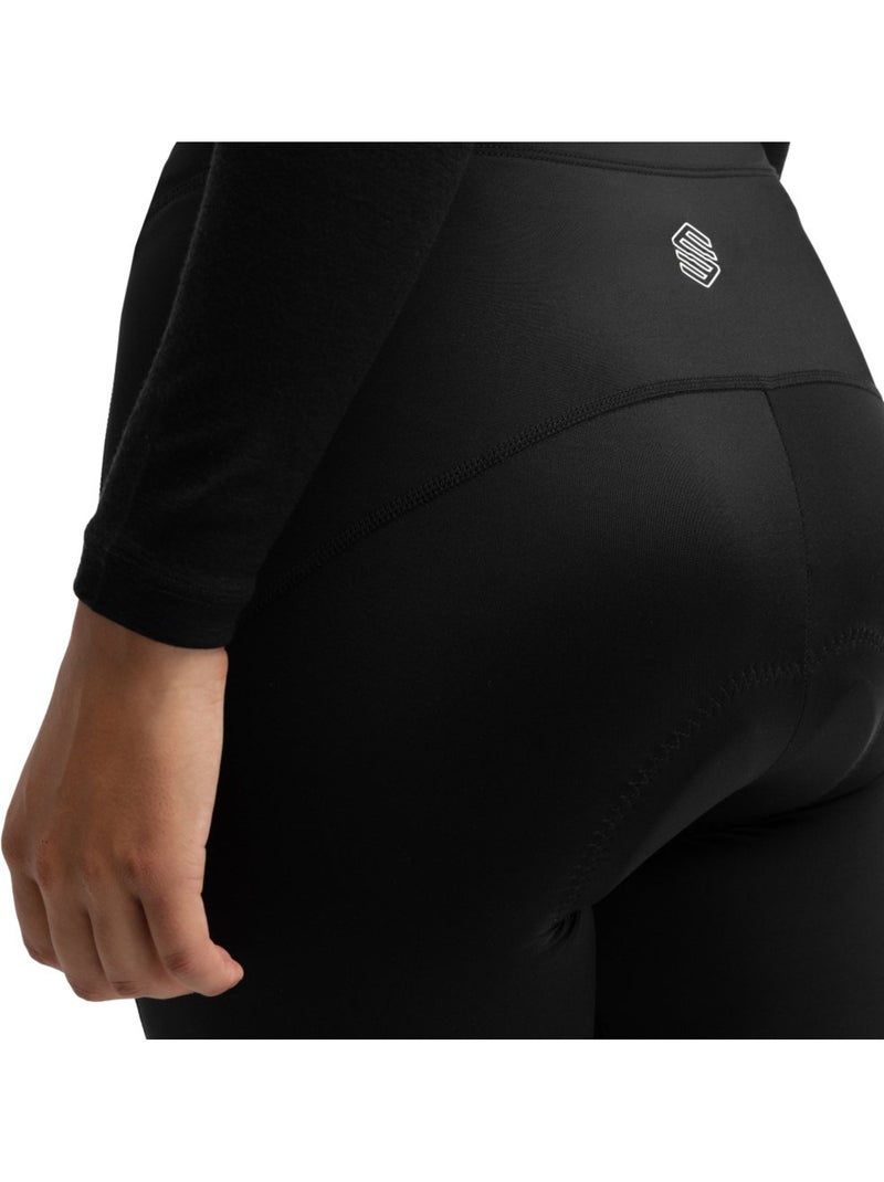 Calças de ciclismo com carneira mulher Preto - Kiabi