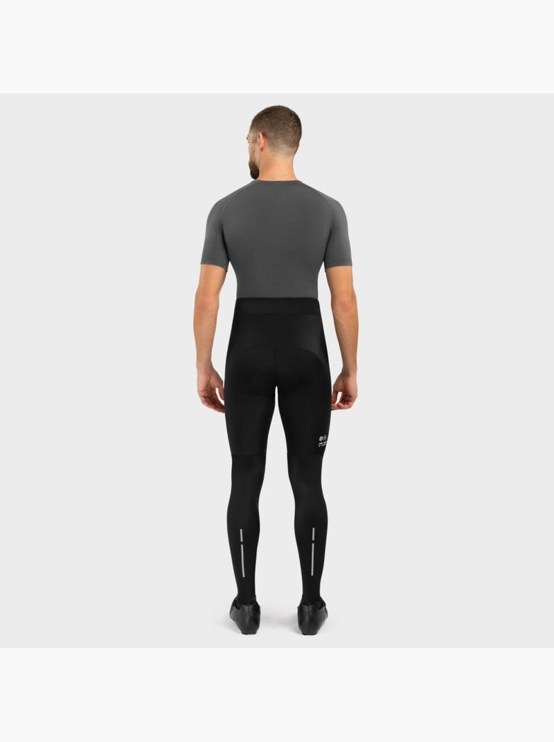 Calças de ciclismo térmicas com carneira homem Preto - Kiabi