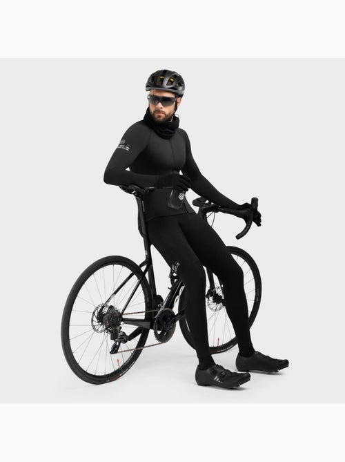 Calças de ciclismo térmicas com carneira homem - Kiabi