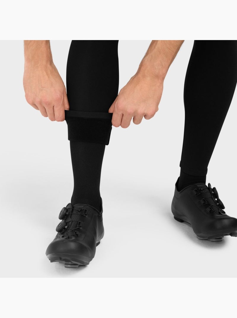 Calças de ciclismo térmicas com carneira homem Preto - Kiabi
