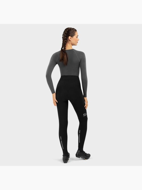 Calças de ciclismo térmicas com carneira mulher - Kiabi
