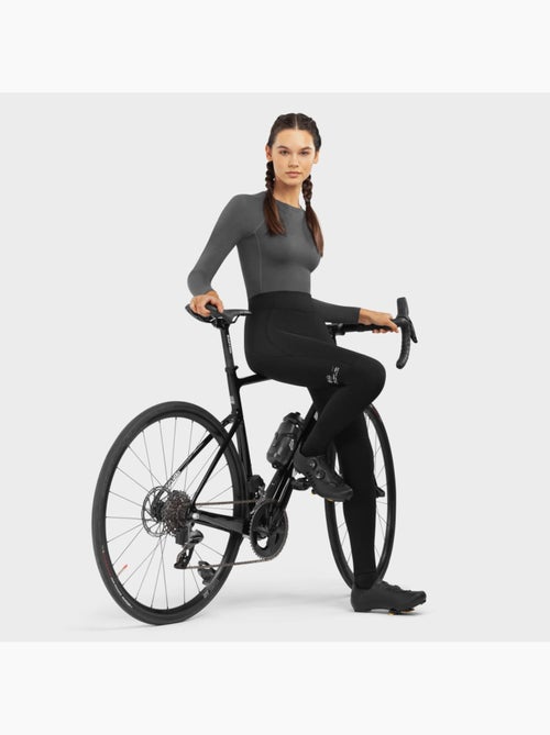 Calças de ciclismo térmicas com carneira mulher - Kiabi