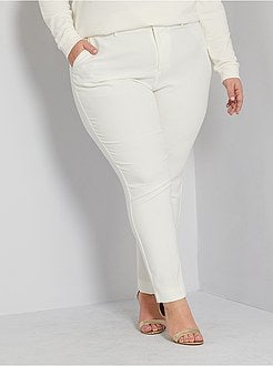 Calças de corte direito - Kiabi