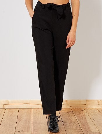 Calças de corte direito soltinhas 'JDY' - Kiabi