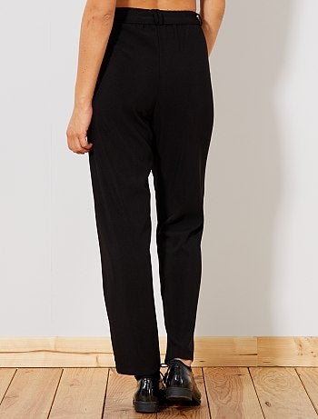 Calças de corte direito soltinhas 'JDY' - Kiabi