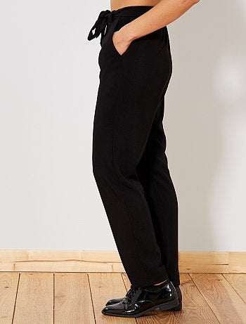 Calças de corte direito soltinhas 'JDY' - Kiabi