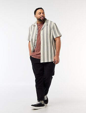 Calças de corte reto estilo jogpant