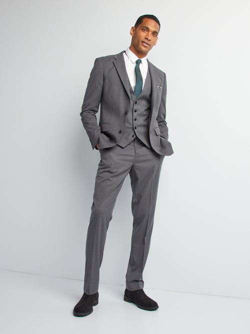 Calças de corte slim para homem - Kiabi Calças de corte slim para homem - Kiabi