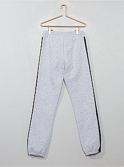 Calças de desporto com faixas com mensagens - Kiabi