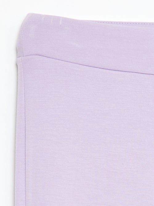 Calças de desporto corte flare - Kiabi