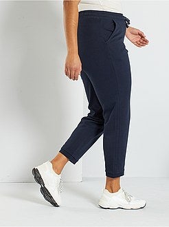 Calças de desporto em moletão - Kiabi