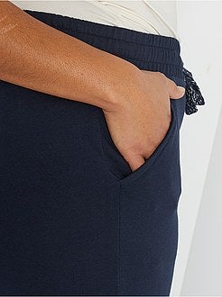 Calças de desporto em moletão - Kiabi