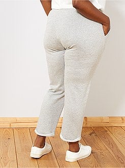 Calças de desporto em moletão - Kiabi