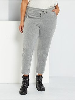 Calças de desporto em moletão - Kiabi