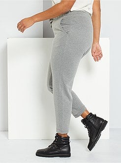 Calças de desporto em moletão - Kiabi