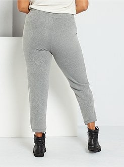 Calças de desporto em moletão - Kiabi