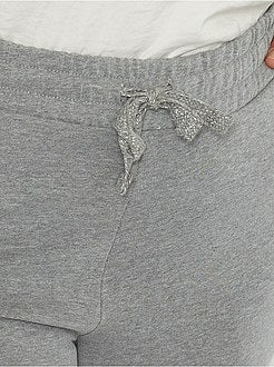 Calças de desporto em moletão - Kiabi