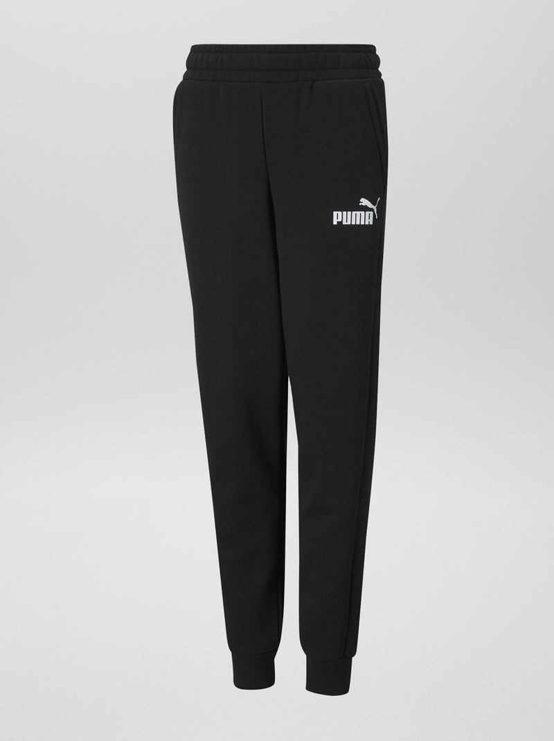 Calças de desporto em moletão 'Puma' PRETO - Kiabi